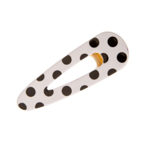 Polka Dot Hair Clip - Triangle