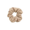 Scrunchie - Leather Beige