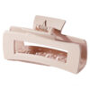 Hair Claw - Rectangle Matte light Pink