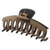 Hair Claw Large - Black & Dark Brown