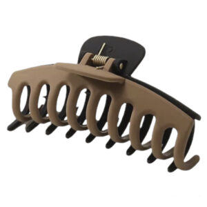 Hair Claw Large - Black & Dark Brown