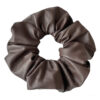 Scrunchie - Leather Espresso