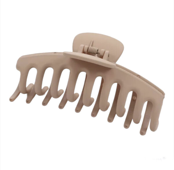 Hair Claw Large - Beige