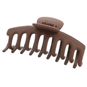 Hair Claw Large - Cioccolato Matte