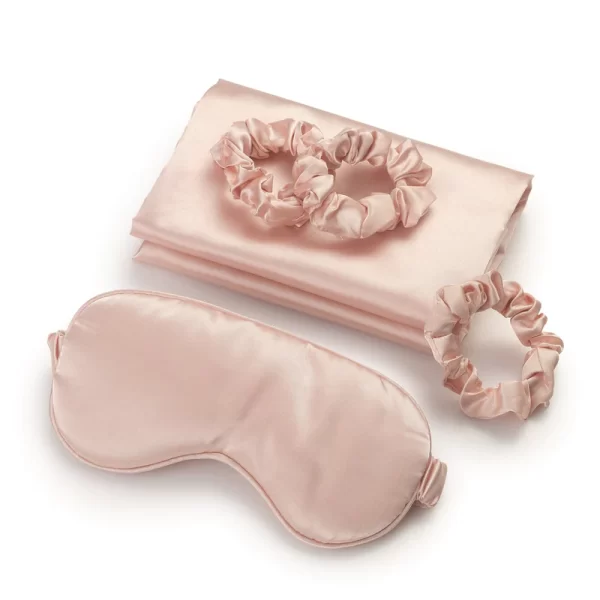 ZOË AYLA SILKY SLEEP SET IN PINK