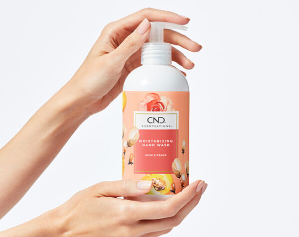 CND Scentsations Rose & Peach Hand Wash (390ml)