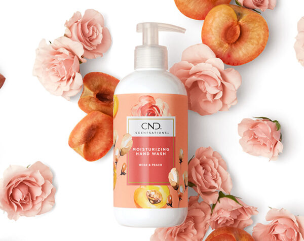 CND Scentsations Rose & Peach Hand Wash (390ml)