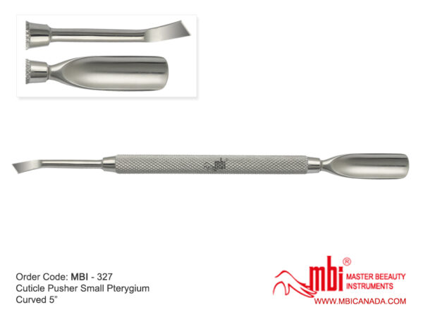 MBI-327 Cuticle Pusher with Small Pterygium remover