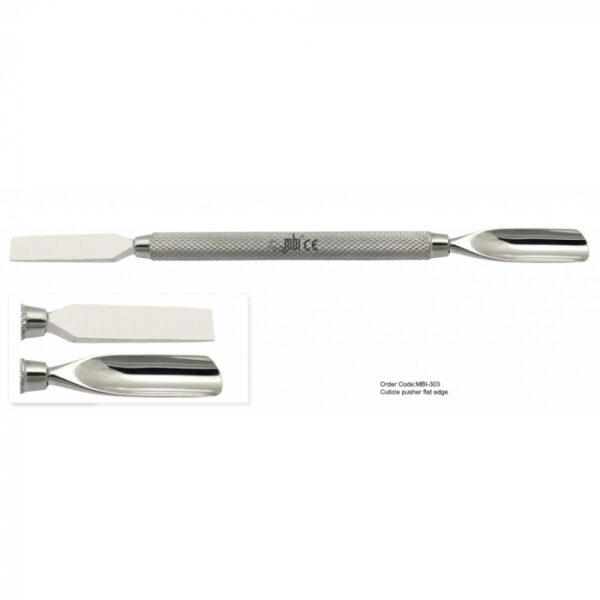 MBI-303 Cuticle Pusher Flat Edge